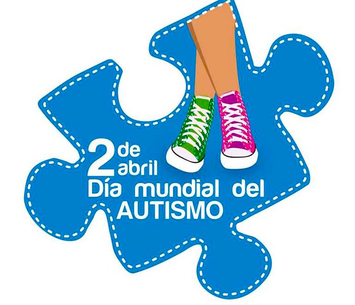 2 de abril, día mundial de autismo - Imagen de unos pies de niño y niña